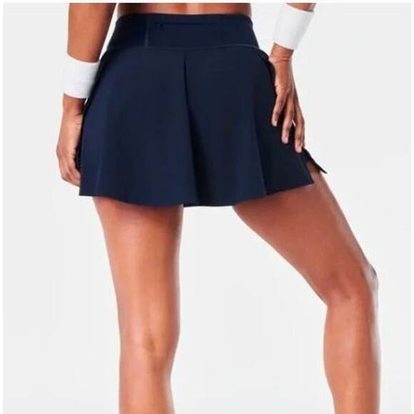 Spanx Women's Get Moving Skort 17" Skirt NWT 189 Navy Blue Sz XS - Picture 6 of 13
